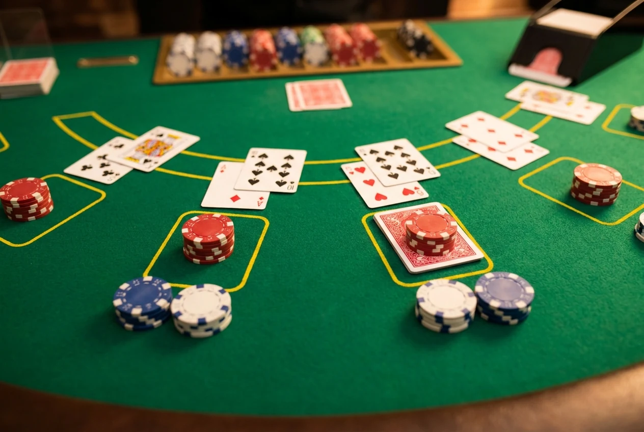 Blackjack Multi Hand bij FlutterHall